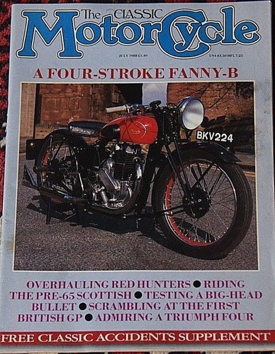 Classic motorcycle july - classic,