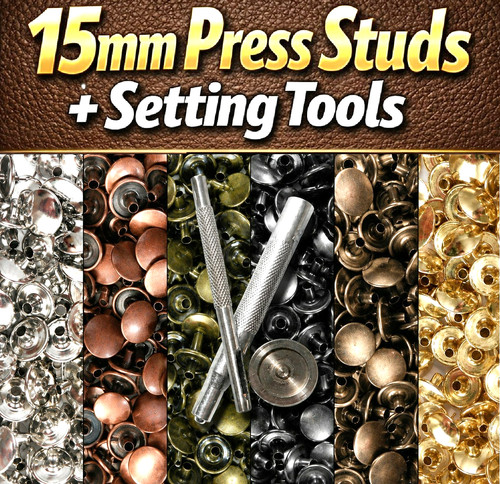 Press studs snap fasteners kit - press,