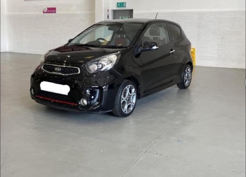 Black kia picanto - black,
