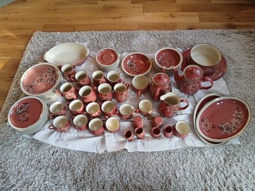 Denby pottery set peices - denby,