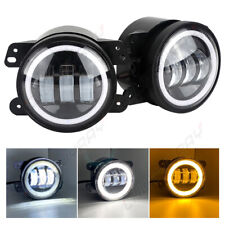 Pair 4Inch Round LED Fog Light