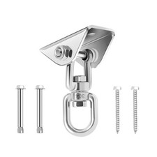 Ceiling Hook Hanging Swing Chair 360° Swivel Hook Bracket for Hammock Chair