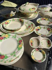 Ridgways art deco California  Dinner & Tea Plates Gravy Boats Saucers job lot