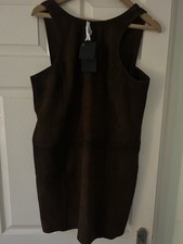 Massimo Dutti Brown Suede