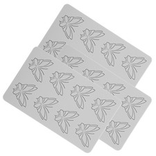  3 Pcs Butterfly Chocolate Mold Cake Decorating Fondant Molds Silicone