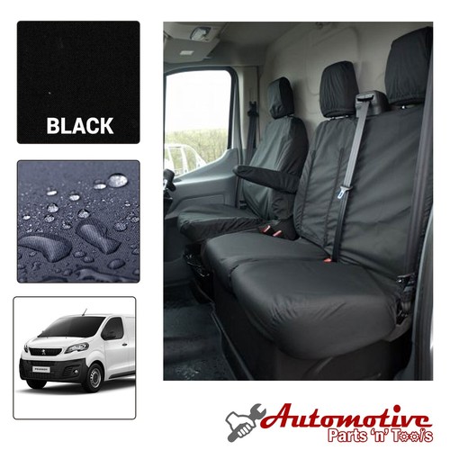 Black tailored seat covers - tailored,
