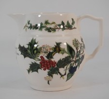 Portmeirion Holly And Ivy  Christmas 1 Pint Milk Jug