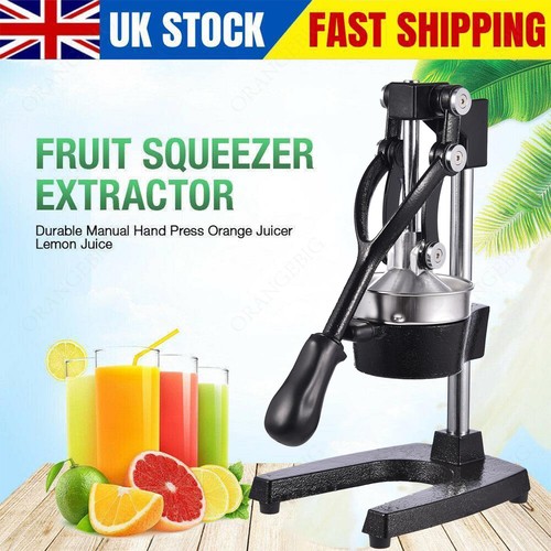Stainless steel manual juicer - steel,