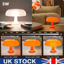 5W Led Mushroom Table Lamp Hotel Bed Room Lighting Desk lamps Touch control
