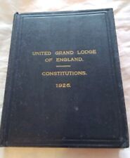 Freemasonry Book-United Grand