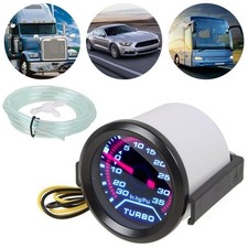 2" 52mm Turbo Boost Gauge Vacuum Pressure Display LED Car Psi Pressure Meter