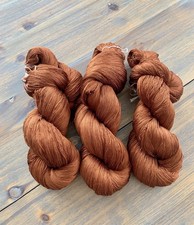 100% Silk in 100gm Hanks 