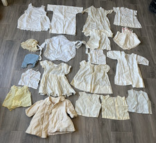 Lot 19 Antique Baby Clothes