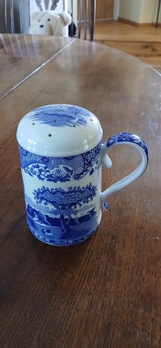 Spode blue italian flour sugar - italian, flour/sugar