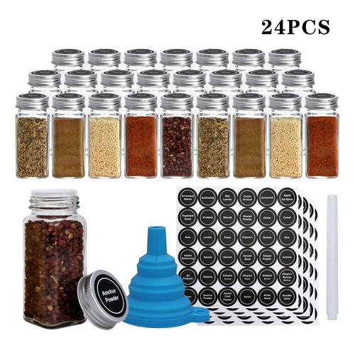 24pcs empty bottle spice - empty,