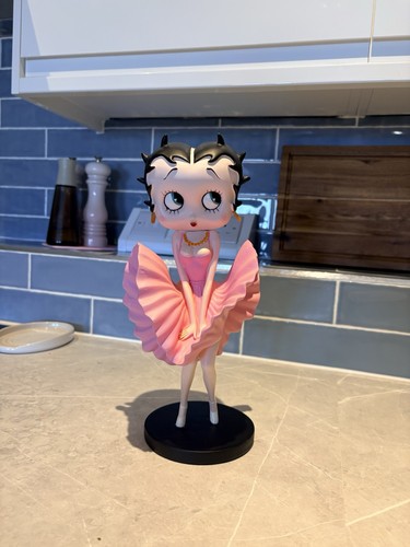 Betty boop pink dress - pink, figurine