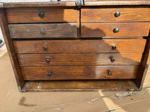 Engineers tool chest wooden - ,