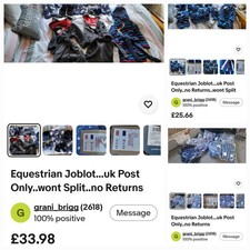 Equestrian Joblot...uk Post