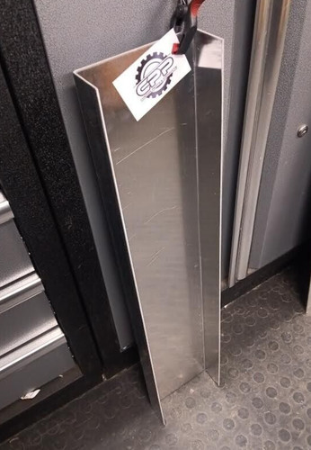 Aluminium channel 150mm x - aluminium, u-channel
