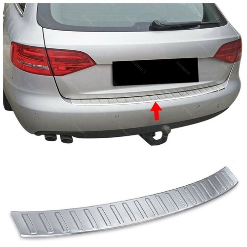 Chrome rear bumper protector - rear,