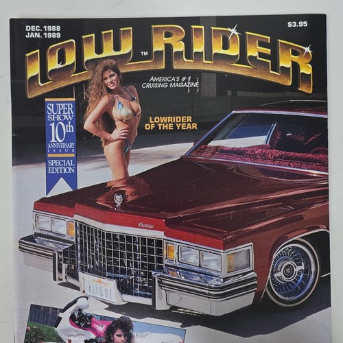 Lowrider magazine dec - lowrider, 1988/jan