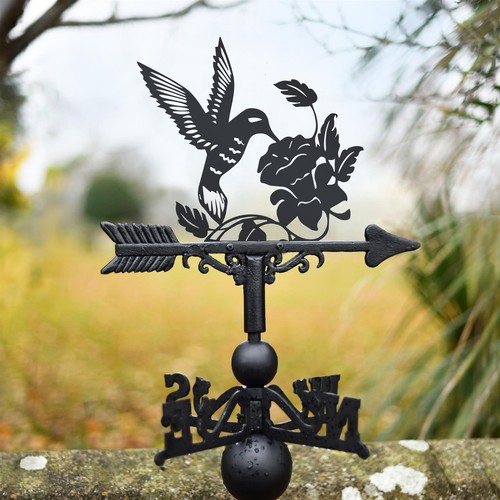 Cast iron humming bird - iron,