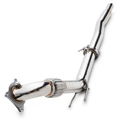 Stainless exhaust front - stainless,