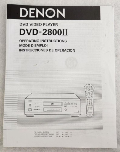 Denon dvd video - dvd,