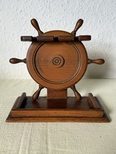 Vintage Wooden Pipe Rack Stand