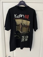 Vintage Band Shirt Korn Remember Who You Are Tee Rare Metal Over Print Size XL