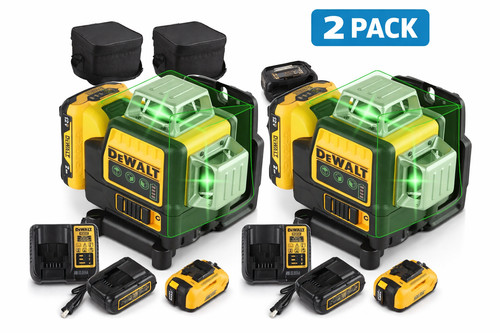 Dewalt dw089lg 12v green - 2x,