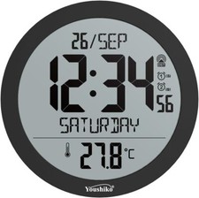 Radio Control Wall Clock ( Official UK & Ireland Version )  20.5 cm