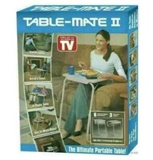 Folding Portable Table Mate 2  Laptop tv Desk Freestanding kids table