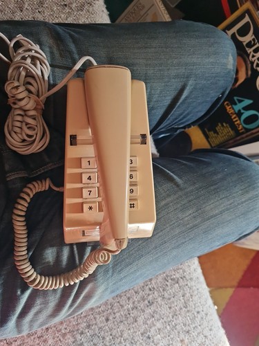 Trimphone 1970s push button - trimphone,