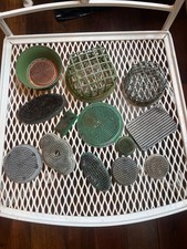 Vintage Lot Floral Flower Frogs Heavy Duty Metal Spikes Assortment Lot Of 13