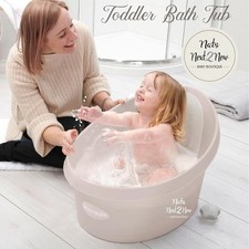 Shnuggle Taupe Luxury Toddler Bath Brand New