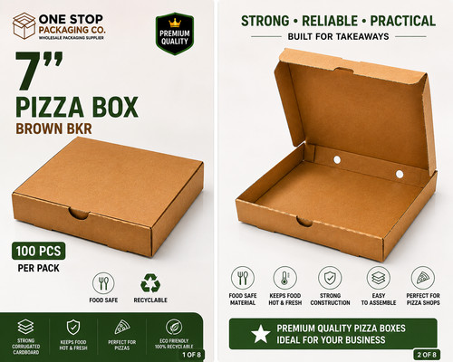 One stop packaging 7in - stop,