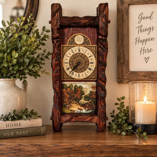 Vintage tempus fugit rustic - fugit,
