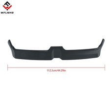 FOR VW POLO 2009-2017 MK5 6R 6C OTG STYLE GLOSS BLACK REAR ROOF BOOT SPOILER LIP