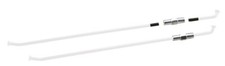 TRIALS BIKE REAR SPOKES AND NIPPLE KIT WHITE FOR SCORPA SHERCO VERTIGO DISC SIDE