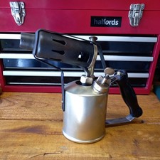 Brass Monitor Blowtorch Lamp