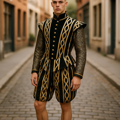 Elizabethan mens suit medieval - elizabethan,