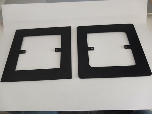Light switch surround - switch, black