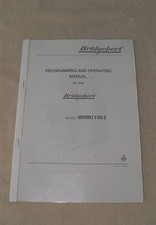 Bridgeport Series 1 Interact 1 MK2 Op. & Prog. Manual