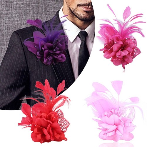 Vintage brooch flower corsage - brooch,
