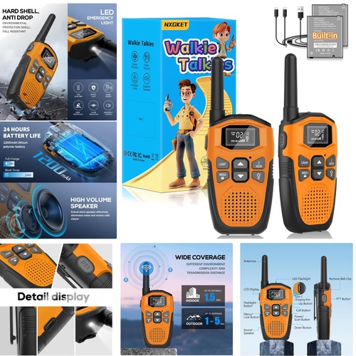 Rechargeable walkie talkies - rechargeable,