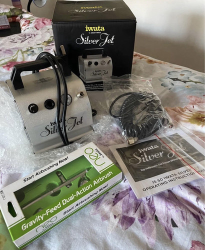 Iwata silver jet low - silver,