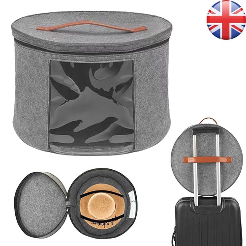 Round hat storage box - round,