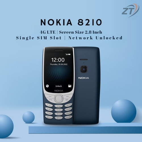 Nokia 8210 blue - nokia,