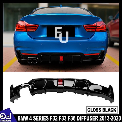 Rear diffuser led for bmw - diffuser,
